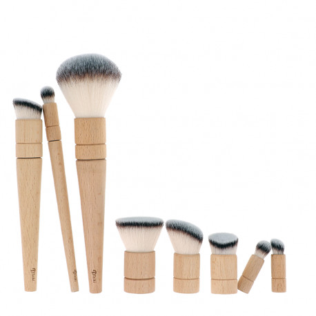 Mix&Match Ecobrush - Private label makeup brush with interchangeable heads