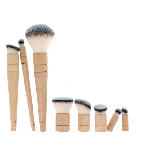 Mix&Match Ecobrush - fabricant pinceau maquillage à têtes interchangeables